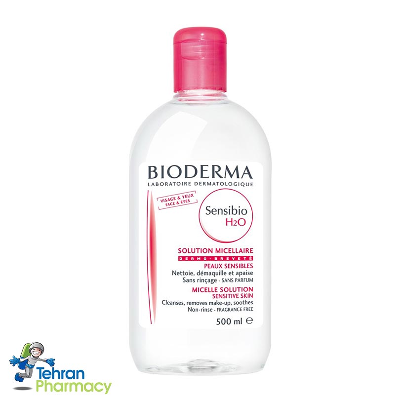 محلول سن سی بیو بایودرما - Bioderma Sensibio H2O 500ml